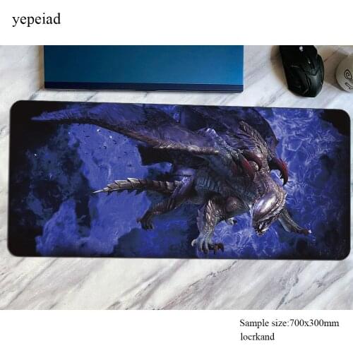 Fatalis monster hunter stories mats gaming mouse pad big keyboard mousepad Birthday notebook gamer accessories padmouse mat
