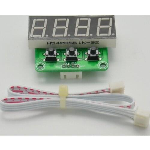 IIC Drive Four-digit Digital Tube TM1650 Module Display with Key scanning 4-wire I2C Protocol