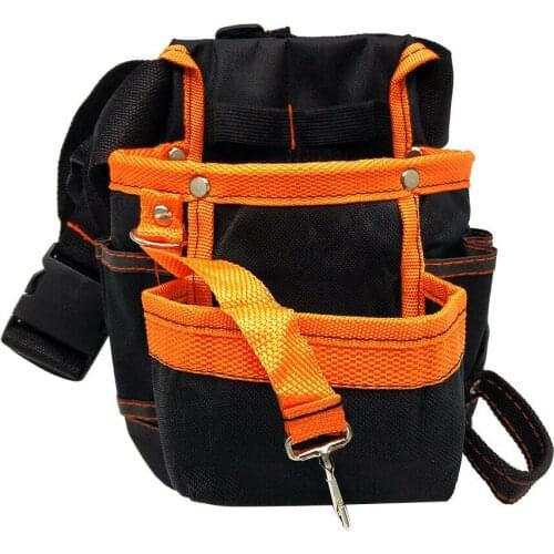 Multi-functional Electrician Tools Bag Waist Pouch Belt Storage Holder Organizer Garden Tool Kits Waist Packs Polyester Cloth
