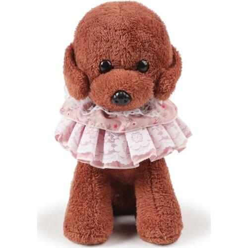 Dog Collar Lovely Multi-Layer Lace Floral Fashion Korean Pet Cat Dog Collar Multilayer Lace Bibs Puppy Kitten Scarf Neckerchief