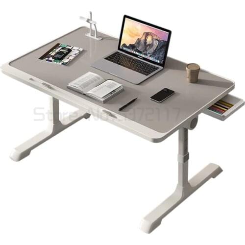 Lifting folding small table bed desk floating window laptop lazy table