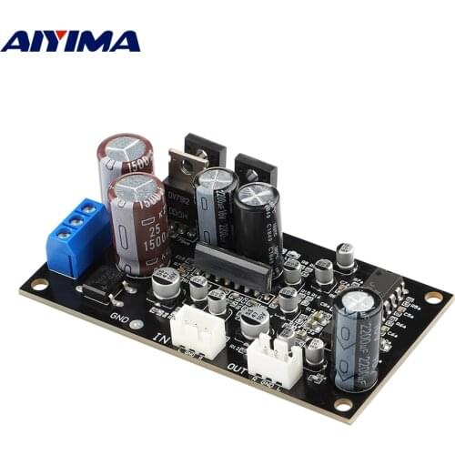 AIYIMA Vinyl Record Player Preamplifier Board MM MC Phono Amplifier JRC2150 BBE Treble Bass Effect Processing