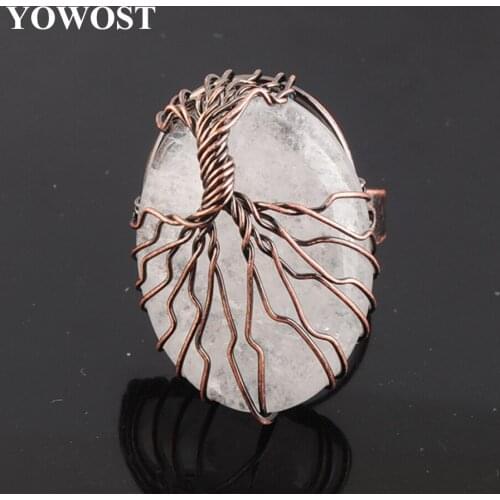 YOWOST Rings With Crystals