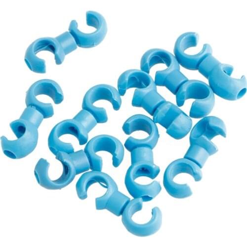 10pcs MTB Rotatable Brake Line C/S Buckle Derailleur Shift Cable Line Ring Clasp