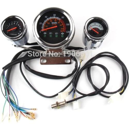 110cc 125cc 150cc 200cc 250cc ATV LCD speedometer Odometer speed sensor