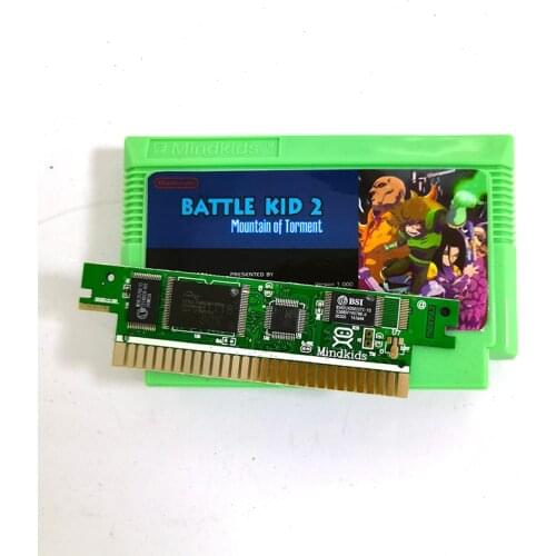 Battle Kid 2 Mountain Of Torment Nes/FC Card For 60 Pin 8 Bit Game Player