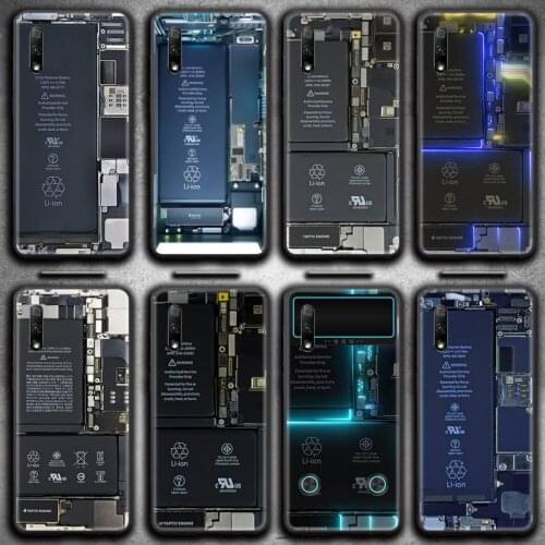 Motherboard Circuit Board Phone Case For Huawei Nova 6se 7 7pro 7se honor 7A 8A 7C 9C Play