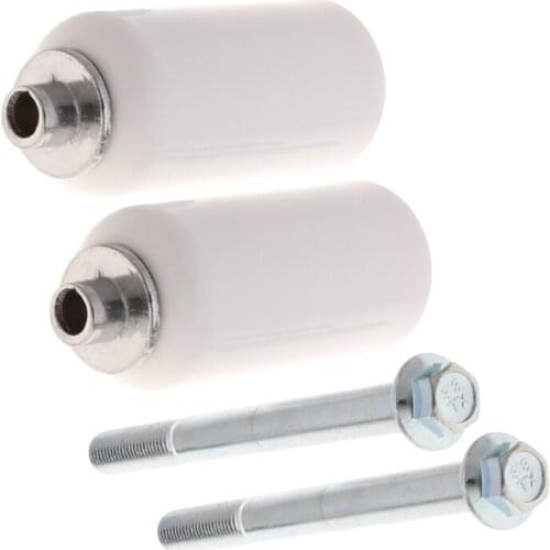 For Suzuki GSXR1000 GSXR 1000 2005 2006 No Cut Frame Sliders Rubber Black