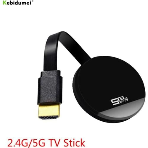 HD 1080P 2.4G/5G TV Stick G4 for Miracast WiFi HDMI-compatible Adapter Wireless Smart TV Dongle for android ios windows