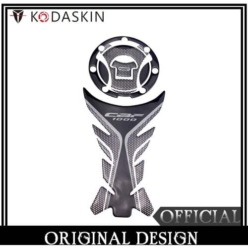 KODASKIN 3D Gas Cap Fuel Tank Pad Sticker Protection for HONDA CBF1000 CB1000F Grey Color