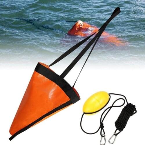 24/32/42/53 inch Drift Sock Sea Anchor Drogue with Buoy Float Ball Sea Brake System for Marine Sail / Power Boat Yacht Jet Ski