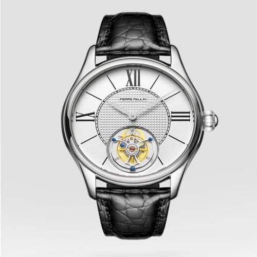 Tourbillon Watch Sapphire Mirror Mechanical Luxury Brand Business Men Watches High Quality Personalized Tourbillon Male Clock