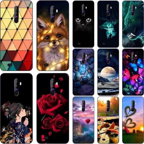 Cartoon Flower Print Soft TPU Phone Case Cover For Oukitel U25 U15 Pro U22 U20 Plus K6000 Pro K9 K3 Fundas Phone Case Cover