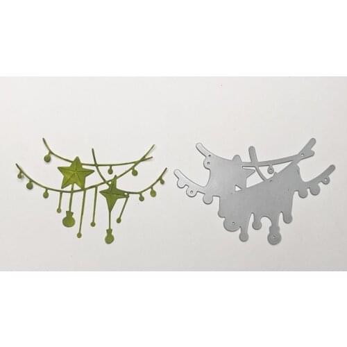 Christmas Bell Star Metal Cutting Dies Card Making Scrapbooking Photo Album Decorate Embossing Craft New Stencils
