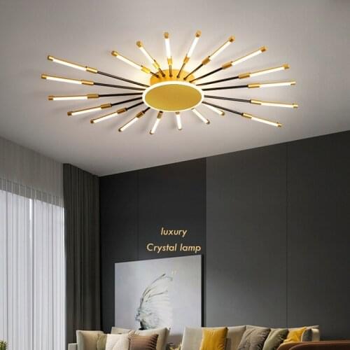 New Modern For Lighting Room Bedroom Home Led Remote control Ceiling Lamp Decoration Living Direct Selling Chandeliers