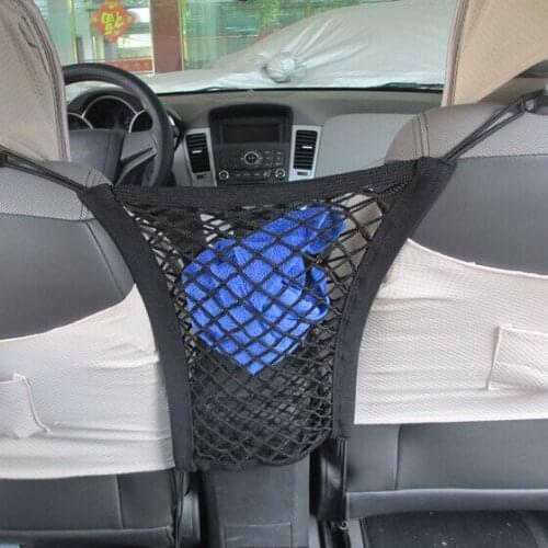 Car-Styling Trunk Seat Storage Net Pocket Bag For Suzuki SX4 SWIFT Alto Liane Grand Vitara jimny S-cross Splash Kizashi
