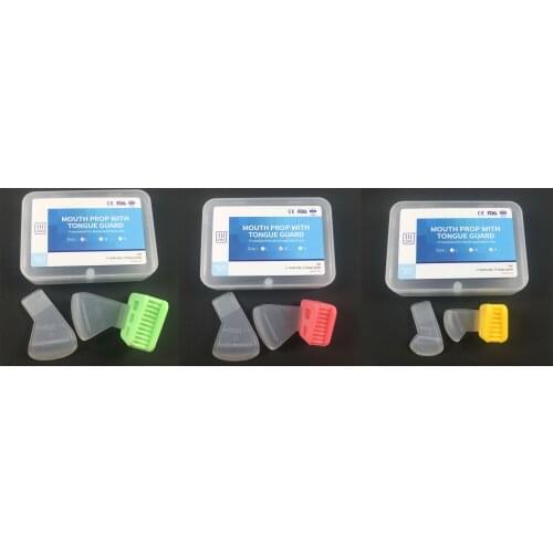 1Box/1Pcs Dental Silicone Mouth Prop Bite Block Tongue Durable Use 135