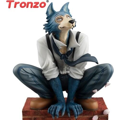 Tronzo 17CM Japanese Anime BEASTARS Timber Wolf Legoshi Waiting For The Love Figure Model Decoration For Gifts