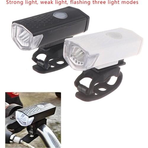 Bike Light USB Rechargeable Bicycle Front Light Lamp Bike Headlight Cycling LED Flashlight Lantern