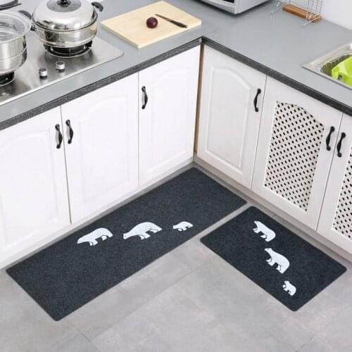 Entrance Doormat Kitchen Carpet Door Mat Non-Slip Floor Mat Rugs Living Tapete Mats Bathroom Room Absorption Water Carpet