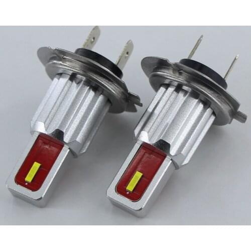 2Pcs 6000K LED H7 LED Bulbs For Hyundai Genesis Sonata Veloster Accent on High Beam Fog bulbs