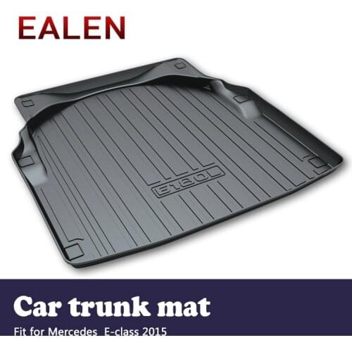 EALEN For Mercedes Benz E-class W212 2015 Boot Liner Styling Waterproof Anti-slip Mat Accessories 1Set Car Cargo rear trunk mat