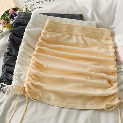 DAIZHIYUE Knitted Pencil Skirts