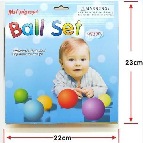 Baby Massage Ball Rugby Toy Cube Puzzle Toy Infant Intelligence Development Early Education Touch Enlightenment Hand Catching