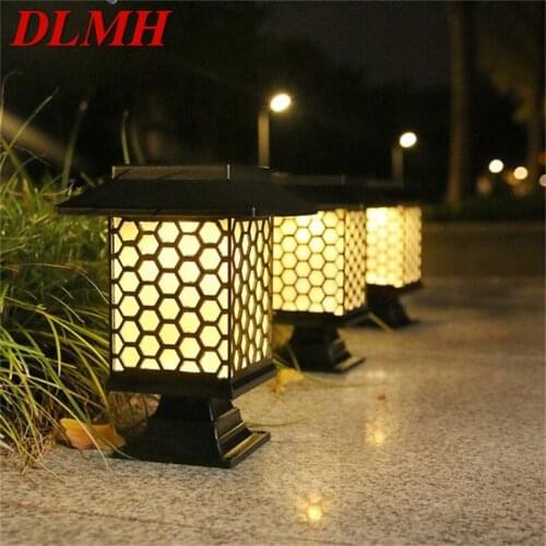 DLMH Outdoor Solar Lawn Lights Waterproof LED Garden Lamp Home Decorative For Courtyard Garden Landscape
