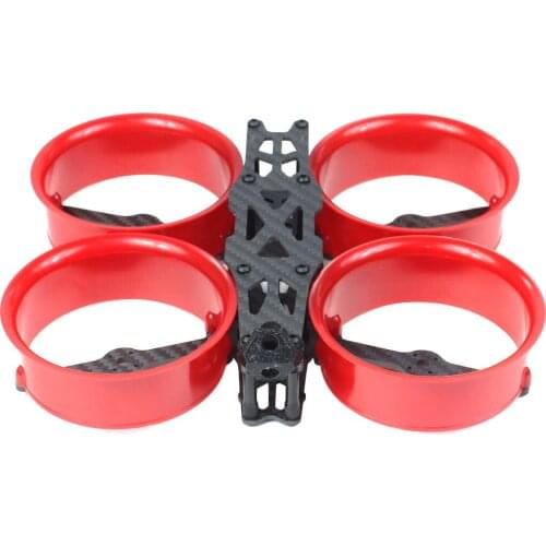 Feichao Wheelbase 149mm Frame Kit X-type ABS Carbon Fiber for CLOUDB 149 Max 3 Inch Propeller for FPV Racing Drone Helicopter