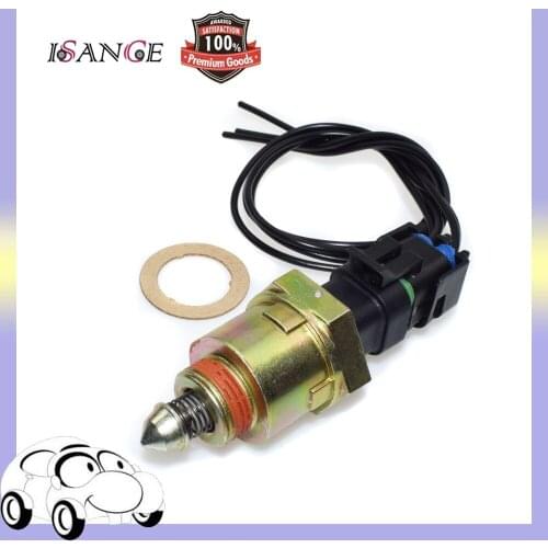 ISANCE Idle Air Control Valve IAC / Wire Connector 17111286 17111281 For GMC Isuzu Oldsmobile Land Rover Pontiac Buick Chevrolet