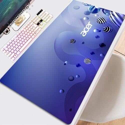 Mouse Carpet Custom PadS Deskpad Mats Keyboard Gaming Mause Led Gamer Computer Extended Speed Mausepad Table Pads Cute Mat Acer