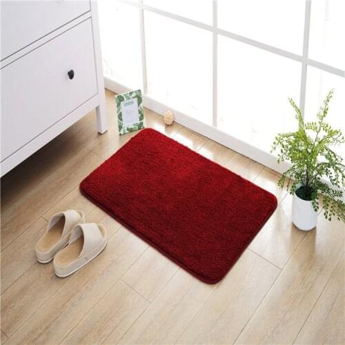 Indoor Super Absorbs Doormat Latex Backing Non Slip Door Mat for Front Door Inside Floor Dirt Trapper Cotton Entrance Rug