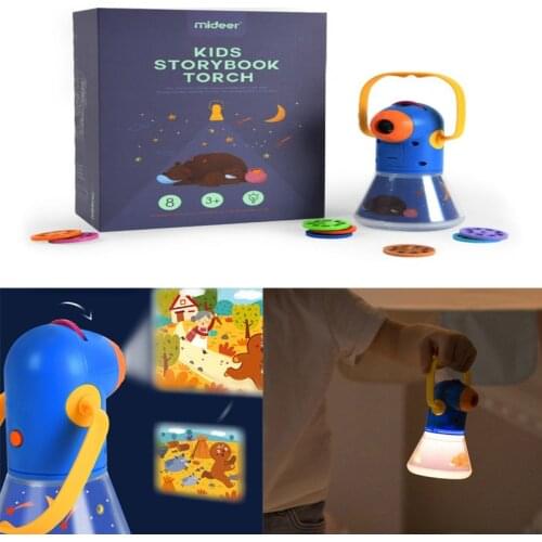 Multi-function Story Projector Children Sleeping Night Light Projection Lamps Kids Early Educational Toy Gift