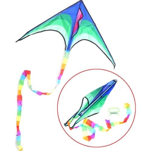 New Arrival Large delta kite for kids and adults single line easy to fly kite handle include