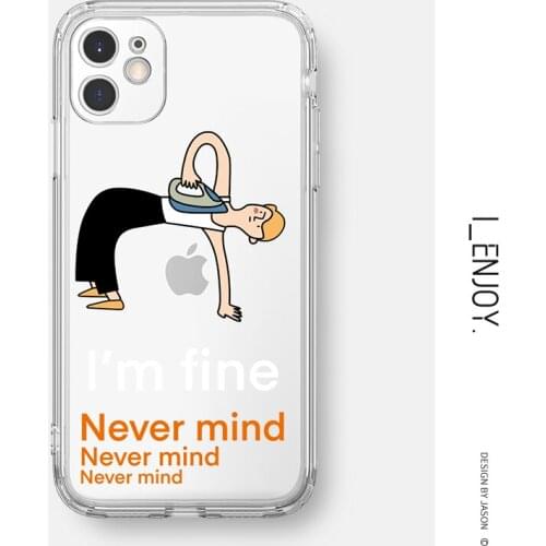 Official Original Transparent Soft Case for Apple iPhone 11 12 13 Pro MAX SE 2020 XR XS X 6 6s 7 8 Plus Shockproof Phone Cover