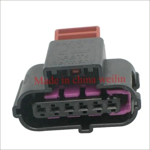 5SET DJ7063-1.5-21 male Connector Terminal plug connectors jacket auto Plug socket 6 way female Connector Fuse box