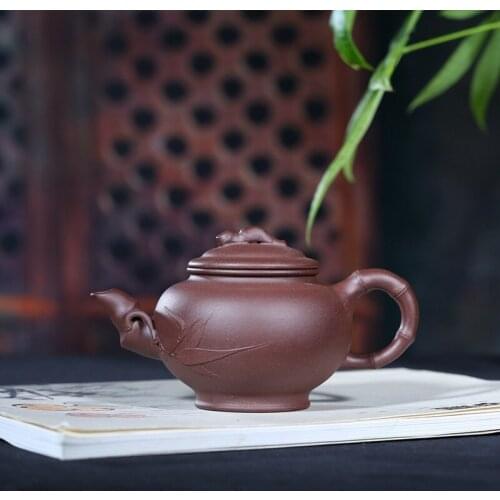Authentic ores are recommended mixed batch of custom festival opening gifts smile sakura bamboo craft special teapot