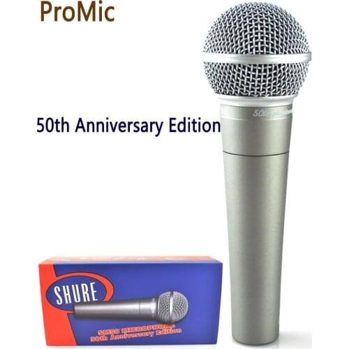 SM58 50th Anniversary Edition, the most significant classic microphone, wired live voice dynamic professional microphone