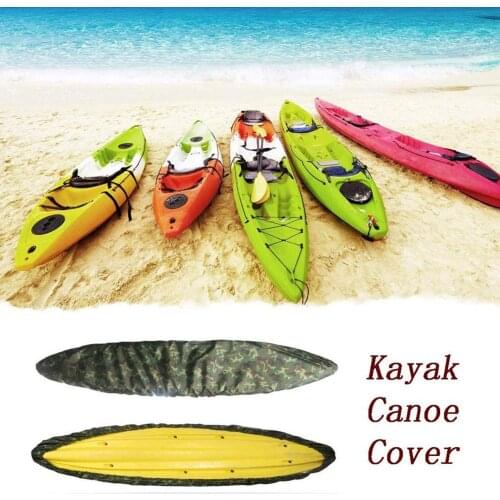 Professional Universal Kayak Cover Canoe Boat Waterproof UV Resistant Dust Storage Cover Shield Kayak Boat Canoe Storage Cover