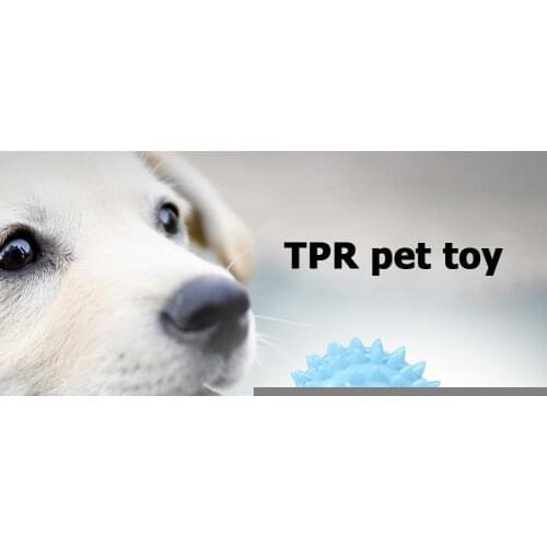 Dental Care Footprint Thorn Ball Dogs Bite Chew Molar Tooth TPR Pet Toy Cleaning Training Self Entertainment Toys