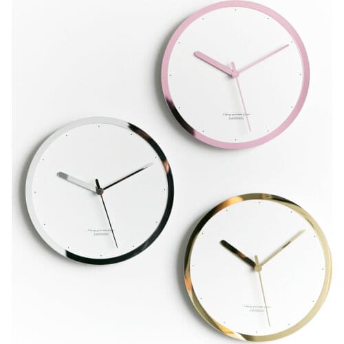 Precise Round Wall Clocks Fashion Modern Creativity Large Wall Clocks Simple Abstract Horloge Handmade Art Decorative EK50bgz