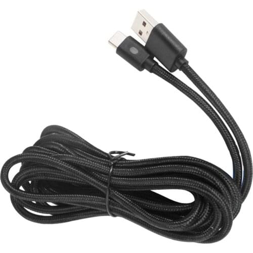 Type C 3 Meters USB Data Cable Cord Compatible for PS5 With Indicator Light