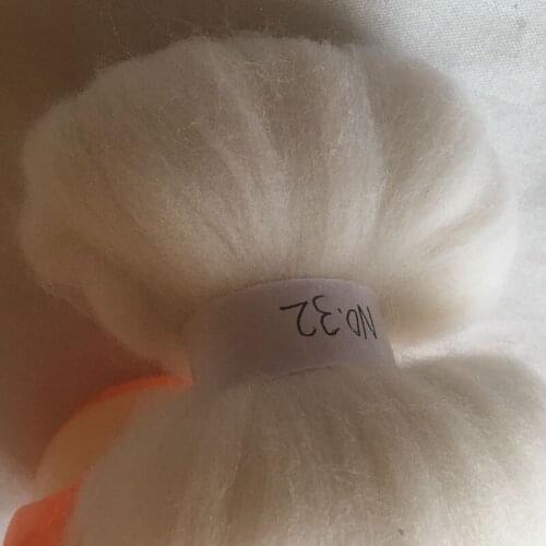 WFPFBEC 70s Australia COMBED 100% WOOL fiber merino diy wool for neddles felting 50g 100g 200g 300g 500g NO.32