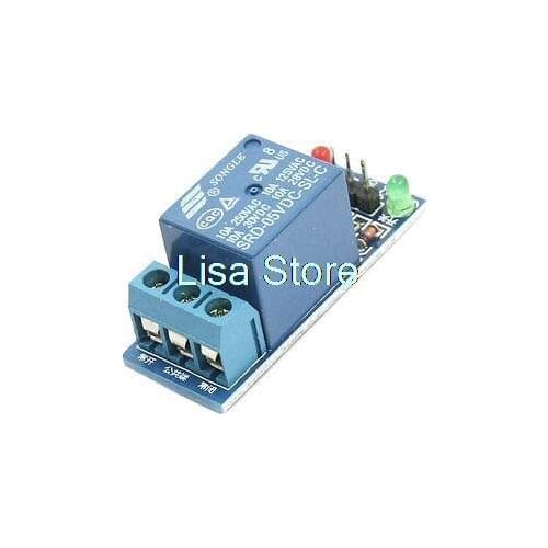 1pcs DIY MCU Single Channel High Level Trigger Relay Module PCB Board DC 5V SRD-05VDC-SL-C