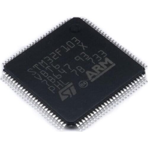 100% orginal and new STM32F103VBT6 ST LQFP100 best qualtiy