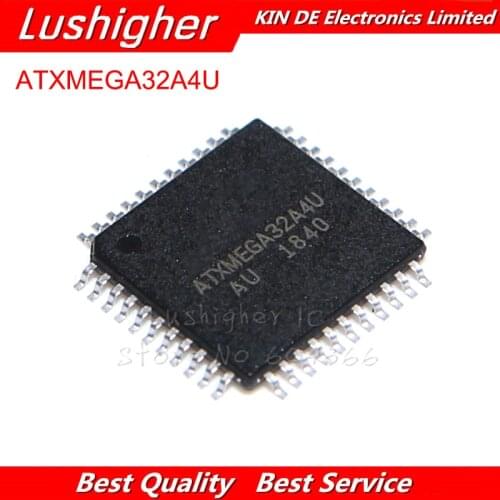 5PCS ATXMEGA32A4U QFP