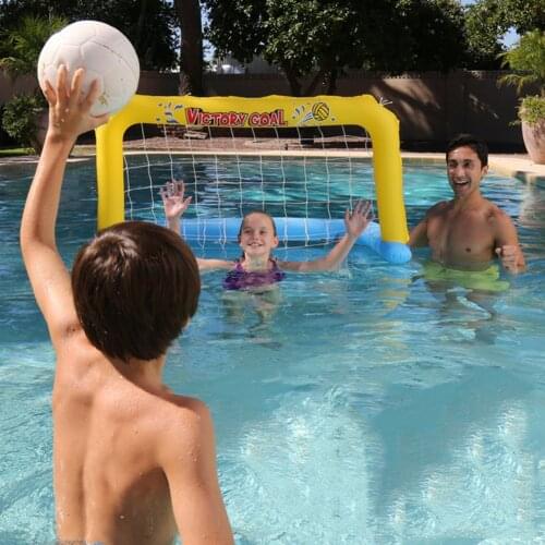 Swimming pool accessories piscine accessoire Water Inflatable Volleyball Basketball Goal Swimming Pool Toys Summer Water Beach