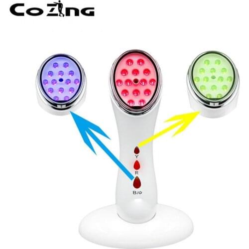 COZING 4 in1 Machine Led Light Therapy Anti Aging Skin Care Tighter Rejuvenating Device