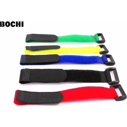 Free Shipping 10pcs 25mm*380mm--500mm Reusable Cable Ties Straps with Plastic button Strip Nylon Strap with Buckle Hook